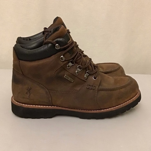 Browning 11 Gore-Tex Leather Men’s Boots Hiking Hunting Outdoors Work Brown main image 13
